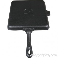 Ozark Trail Square Cast Iron Griddle with Handle, Pre-Seasoned 556307813